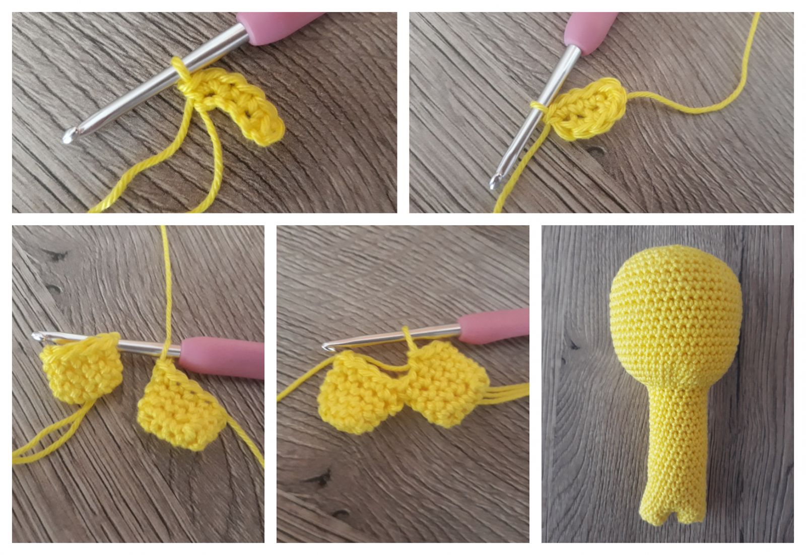 Blog-Inhaltsbild für 'Rassel Giraffe Gerta, kostenlose Häkelanleitung'